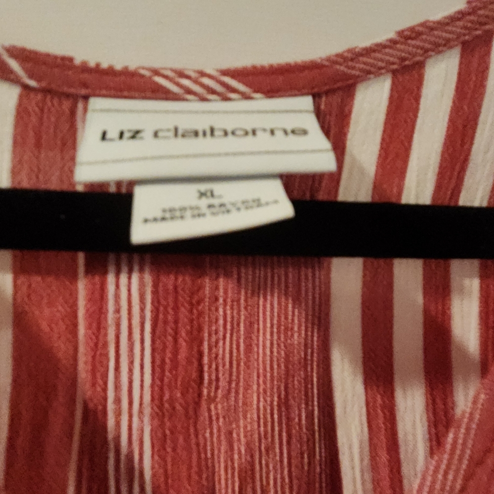 3 short sleeved stripped Tops XL